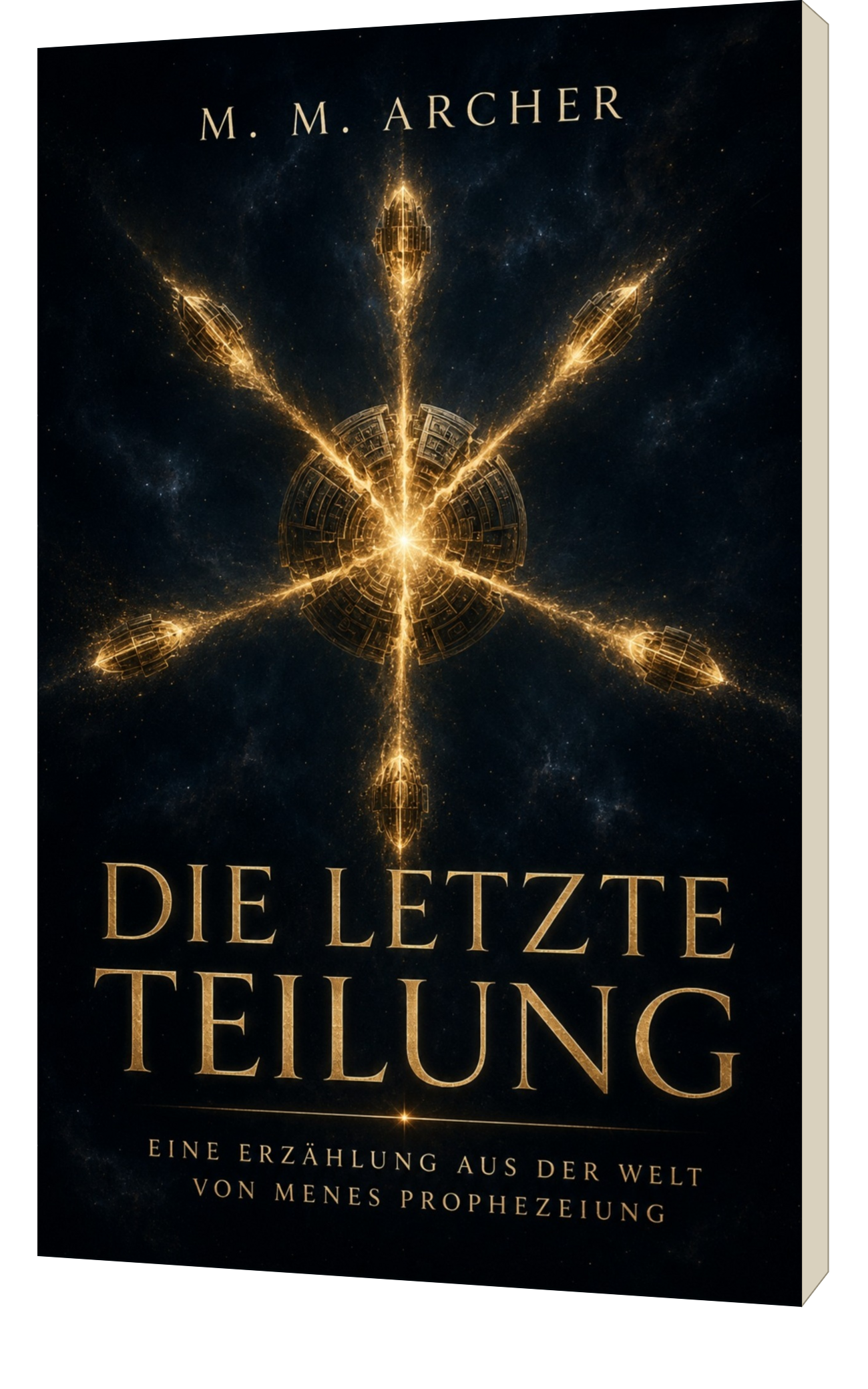 Die letzte Teilung als dreidimensionales Buch